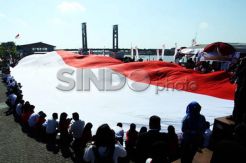 HUT RI, Ini Kegiatan Marinir di Tanjung Lesung