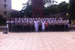 Mabes Polri Terima Kedatangan Paskibraka 2015