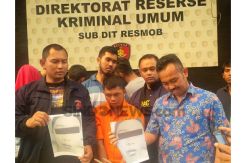 Polda Metro Tembak Mati Begal Motor Asal Lampung