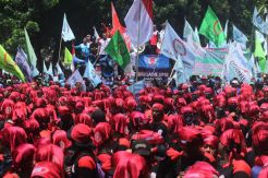 Demo Buruh, 3 Presiden Serikat Buruh Datangi Menkopolhukam