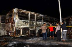 Polisi Periksa 4 Saksi Kebakaran Pul Transjakarta