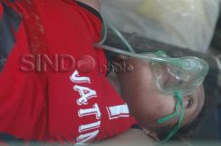 Atlet Voli Pantai Wanita Pingsan setelah Menang