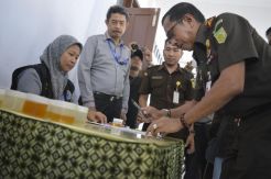 Puluhan Jaksa di Bone Jalani Tes Urine
