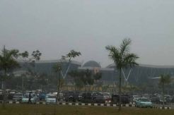 Bandara SSK II Pekanbaru Masih Lumpuh