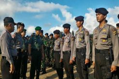 Berdamai, TNI-Polri di Polman Zikir Bersama