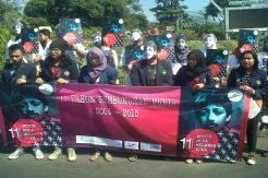 Aktivis di Malang Ziarah dan Tagih Janji Pemerintah