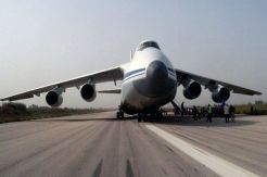 Pesawat Kargo Rusia Mendarat di Suriah