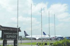 Kabut Asap, Penerbangan di Bandara Supadio Terganggu