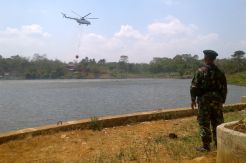 BNPB Fokuskan Pemadaman Lahan di OKI