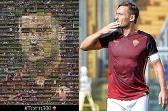 Totti, Loyalitas dan Sejarah 300 Gol