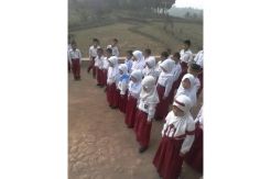 Asap di Muara Enim Masih Pekat Siswa Belum Diliburkan