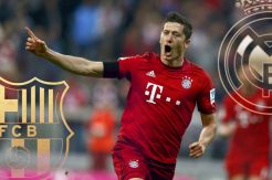 Lewandowski Beri Sinyal Gabung Madrid atau Barca