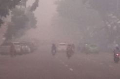 Sekolah Libur karena Kabut Asap, Ribuan Siswa Kembali ke Rumah