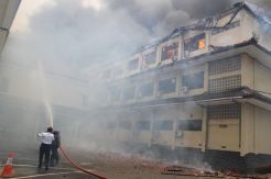 Gedung Mapolda Jateng Tak Miliki Sistem Proteksi Kebakaran
