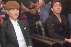 Leeteuk dan Kangin Suju Tebarkan Banyak Cinta di Jakarta