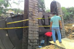 Korban Crane Roboh di Kampung Pulo Alami Patah Tangan