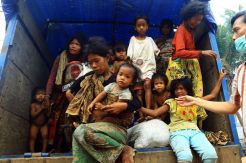 Suku Anak Dalam pun Mengungsi ke Sumsel karena Asap
