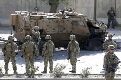 Bom Bunuh Diri Hantam Konvoi Pasukan Asing di Afghanistan
