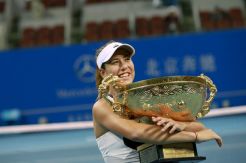 Garbine Muguruza Pertegas Jadi Pembunuh Raksasa
