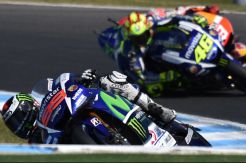 Chapeu untuk Rossi di Phillip Island
