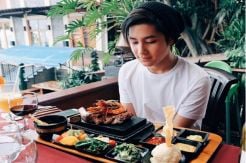 Atletis, Teuku Rasya Doyan Ngemil