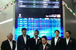 Saham Perdana Mitra Komunikasi Dibuka Stagnan
