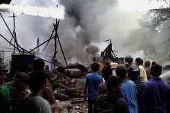 Gudang CPO Hangus Terbakar