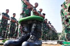 Prajurit Kodam IV/Diponegoro Gelar Salat Istisqa