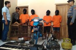Curi Burung Brimob, Empat Remaja Dibekuk Aparat
