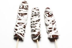 Resep Cara Membuat Mumi Pisang Cokelat Marshmallow