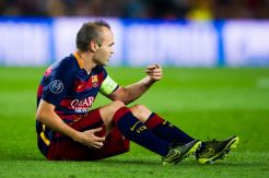 Awas Madrid, Iniesta Kembali Bela Barcelona