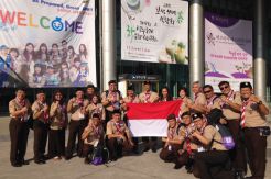 Konferensi Pramuka Asia Pasifik Dibuka dengan Api Unggun 3D & Boy Band Korea
