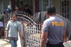 Polisi Pantau Rumah Korban Banjir Bukittinggi