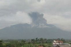 Gunung Marapi Kembali Semburkan Abu Vulkanik