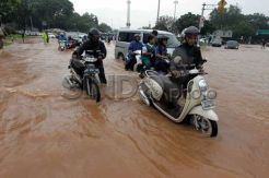 Musim Hujan, Polres Bandara Soetta Antisipasi Banjir