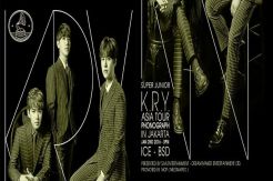 Trio KRY Suju Tampil Elegan di Poster Konser di Indonesia