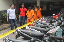 Penadah Motor Curian Dibekuk