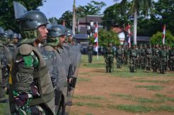 900 Anggota Korem 071 Wijayakusuma Siap Amankan Pilkada