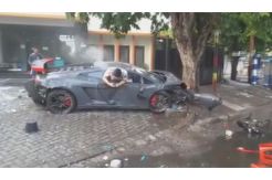 Pengemudi Lamborghini Maut Jadi Tersangka