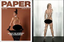 Tiru Kim Kardashian, Paris Hilton Pamer Tubuh di Majalah