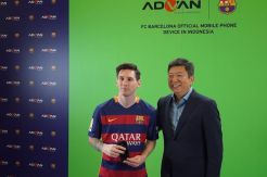 Advan Resmi Rilis Produk 4G LTE Gandeng Tim FCB & Lionel Messi