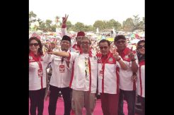 Cerita Butet Kampanye di Kalteng Pakai Bahasa Jawa