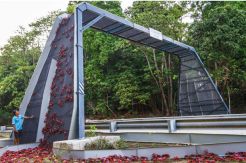 Bridge and Underpass For Red Crabs in Christimas Island