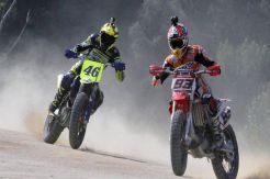 Rossi Bakal Tuntaskan Dendam di Superprestigio Dirt Track