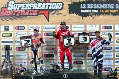Marc Marquez Keok di Superprestigio Dirt Track 2015