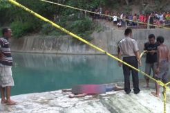Pemuda Tanpa Identitas Ini Tewas Tenggelam di Embung