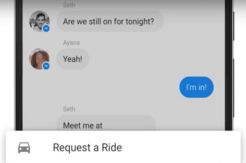 Panggil Uber Bisa Pakai Facebook Messenger