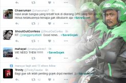Tagar #SaveGojek Jadi Trending Topic, Go-Jek Tetap Beroperasi