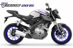 5 Sepeda Motor Sport Terlaris 2015, Yamaha New V-Ixion Memimpin