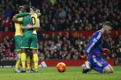 Norwich City Bikin MU Telan Hat-trick Kekalahan